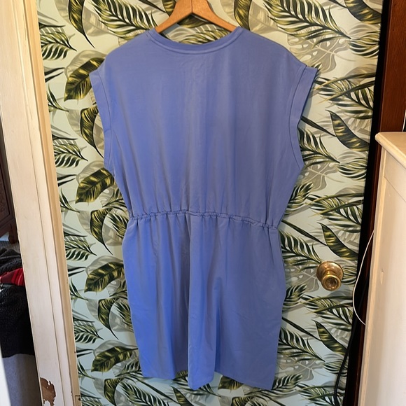 AA37 blue soft dress draw strings tie a new day XX Large - Picture 4 of 4